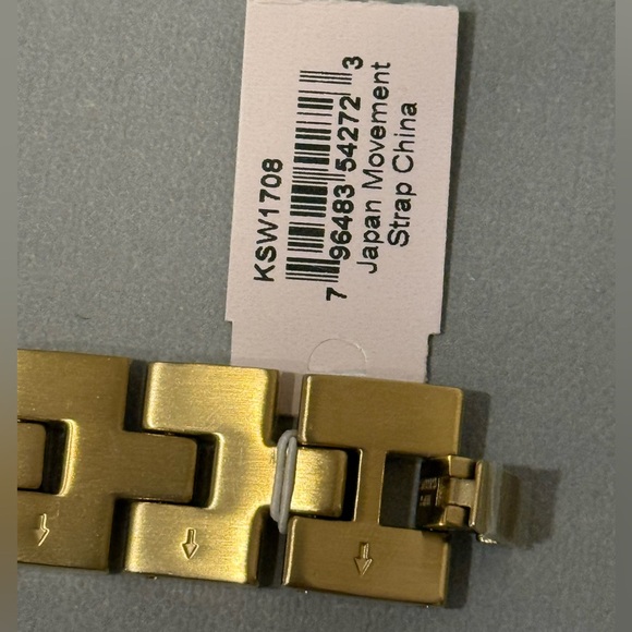 Kate Spade Brookville Gold-Tone Rectangular Watch - Picture 11 of 14